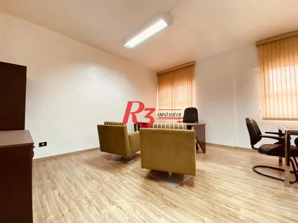 Sala, 62 m² - venda por R$ 320.000,00 ou aluguel por R$ 2.600,00/mês - Vila Belmiro - Santos/SP