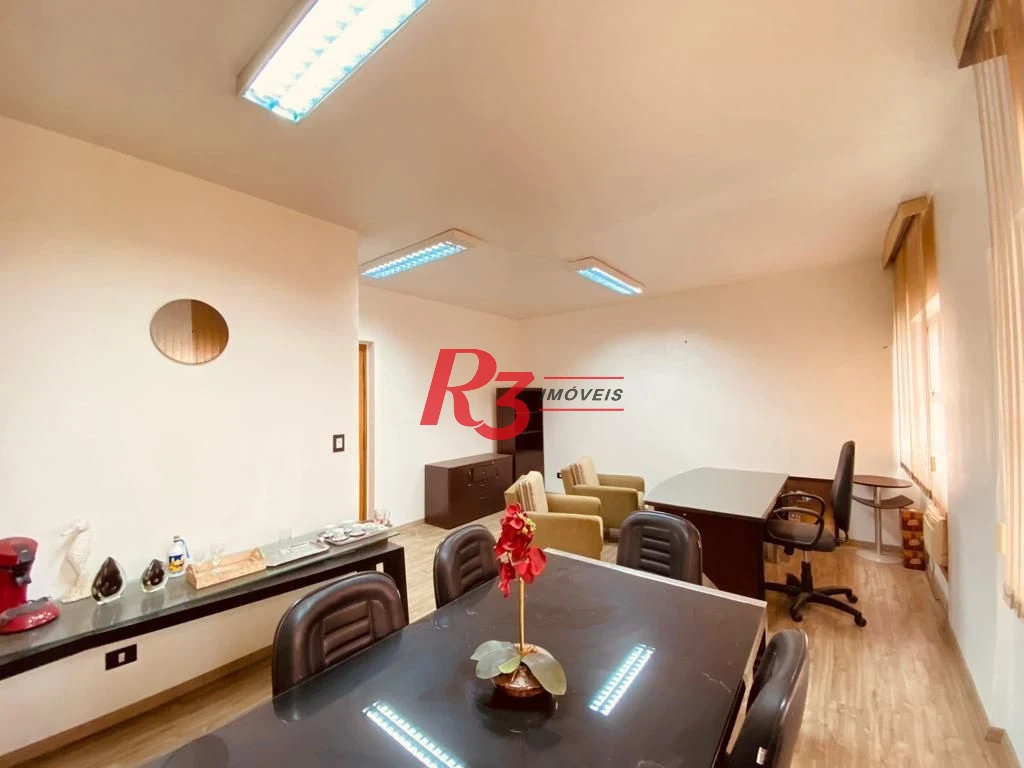Sala, 62 m² - venda por R$ 320.000,00 ou aluguel por R$ 2.600,00/mês - Vila Belmiro - Santos/SP