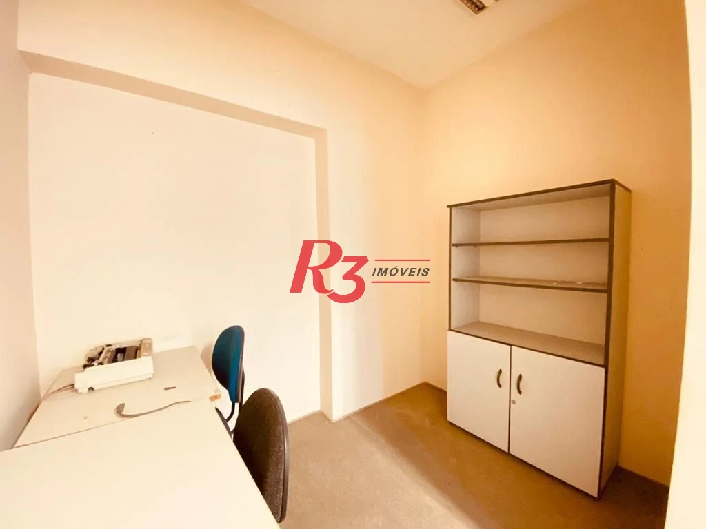 Sala, 62 m² - venda por R$ 320.000,00 ou aluguel por R$ 2.600,00/mês - Vila Belmiro - Santos/SP