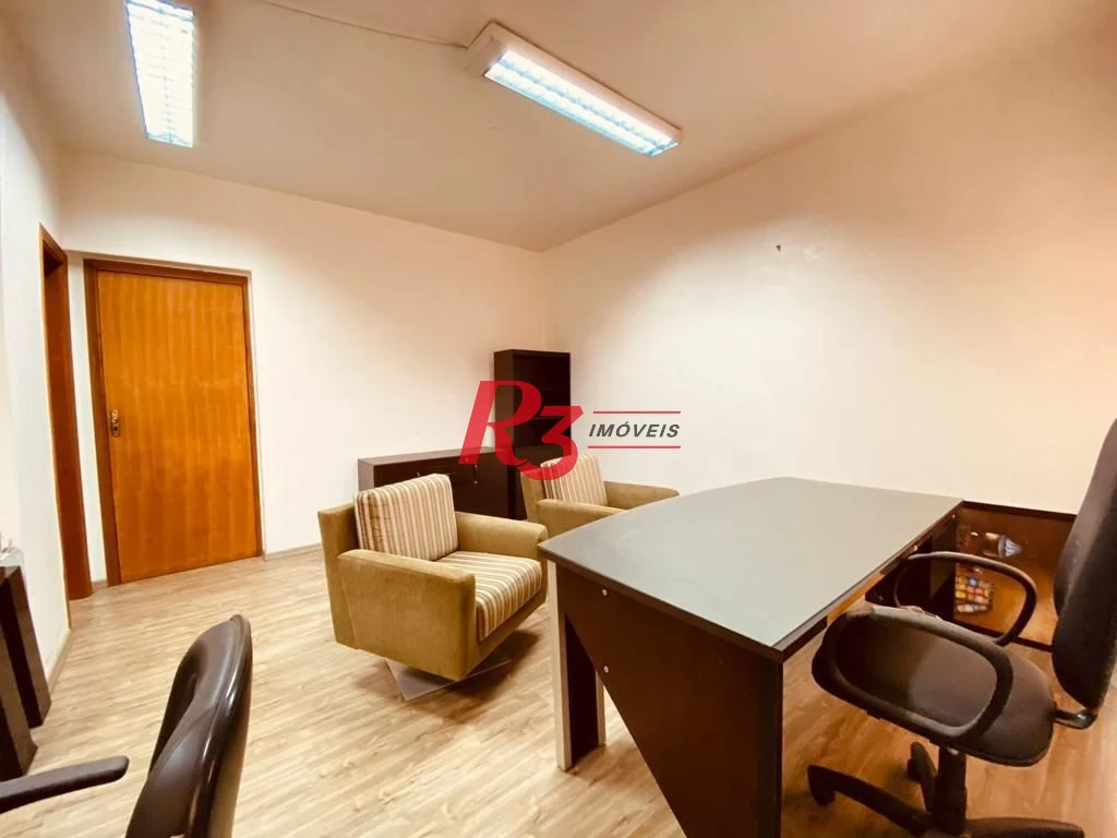 Sala, 62 m² - venda por R$ 320.000,00 ou aluguel por R$ 2.600,00/mês - Vila Belmiro - Santos/SP