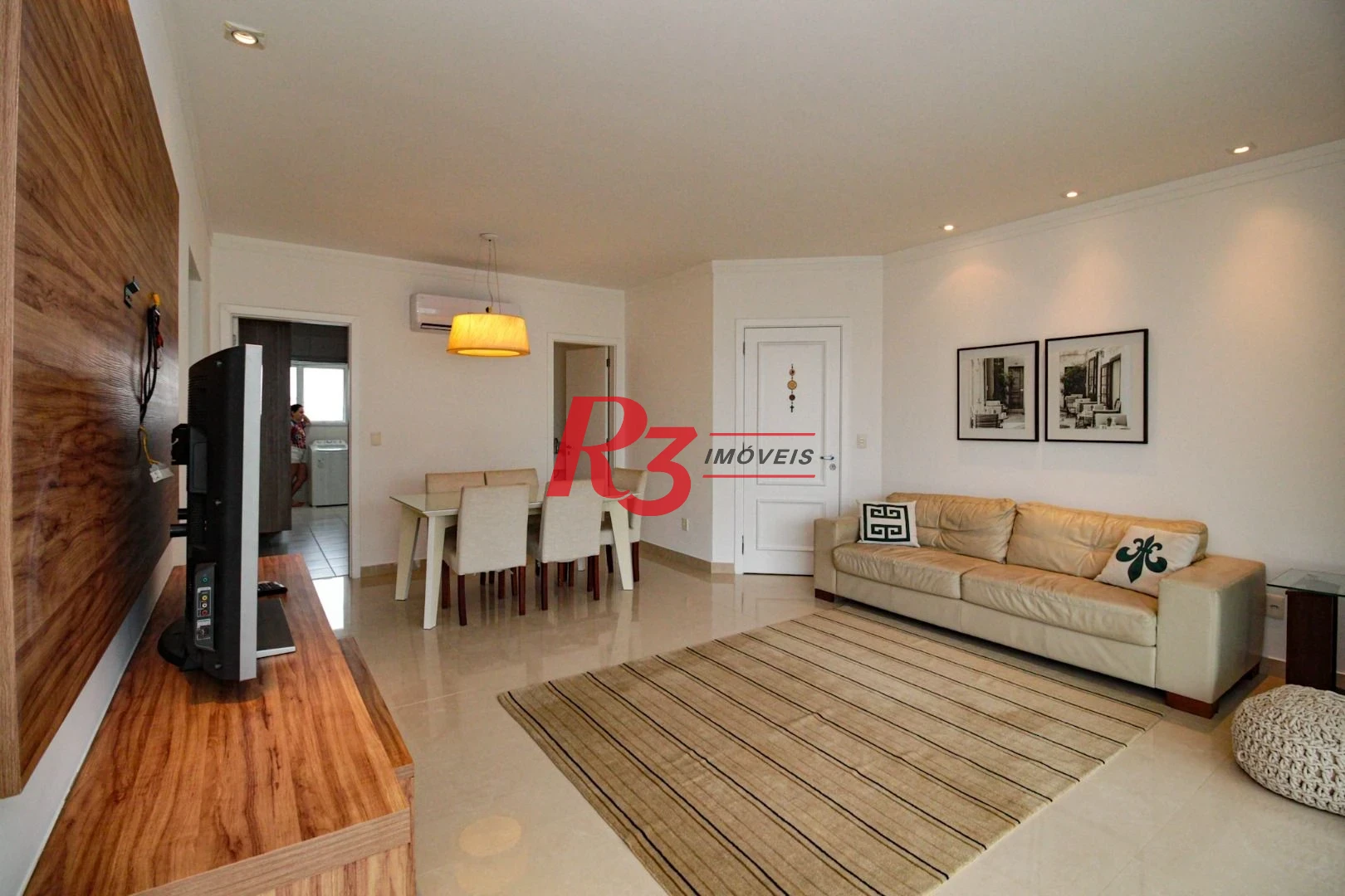 Apartamento com 3 dormitórios para alugar, 120 m² por R$ 11.500,00/mês - Gonzaga - Santos/SP