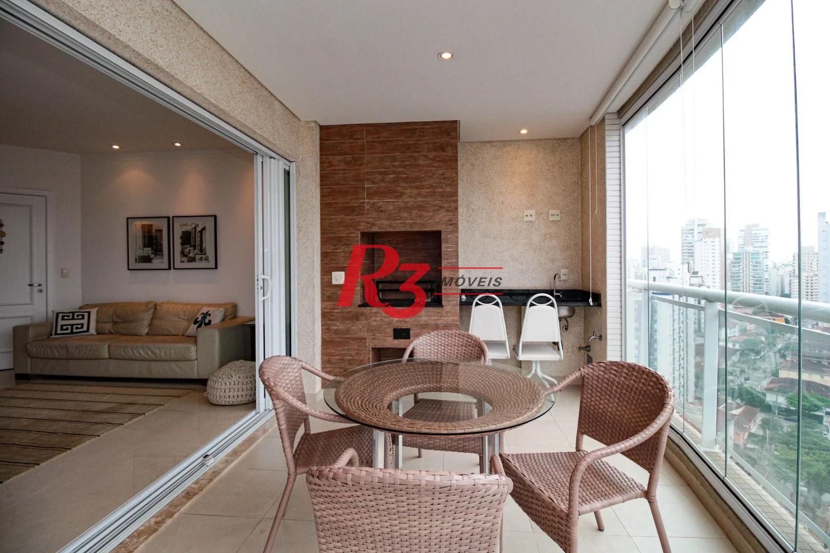 Apartamento com 3 dormitórios para alugar, 120 m² por R$ 11.500,00/mês - Gonzaga - Santos/SP