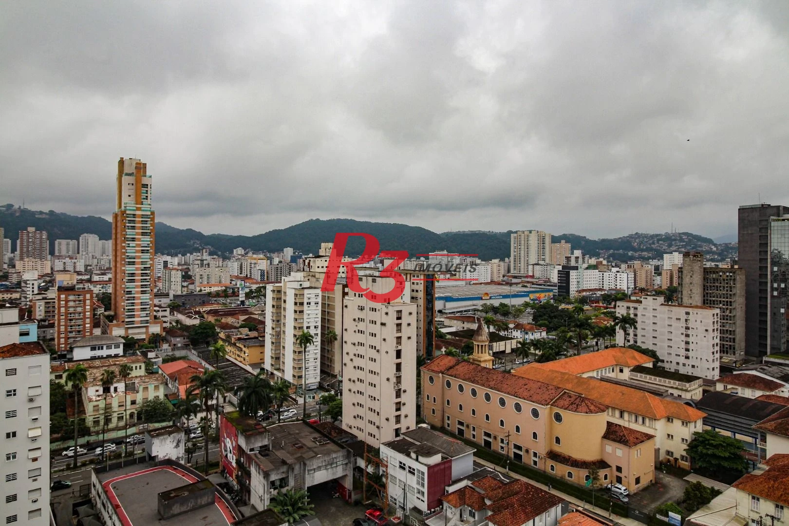 Apartamento com 3 dormitórios para alugar, 120 m² por R$ 11.500,00/mês - Gonzaga - Santos/SP