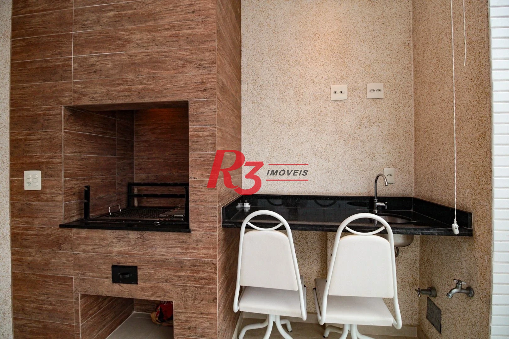 Apartamento com 3 dormitórios para alugar, 120 m² por R$ 11.500,00/mês - Gonzaga - Santos/SP