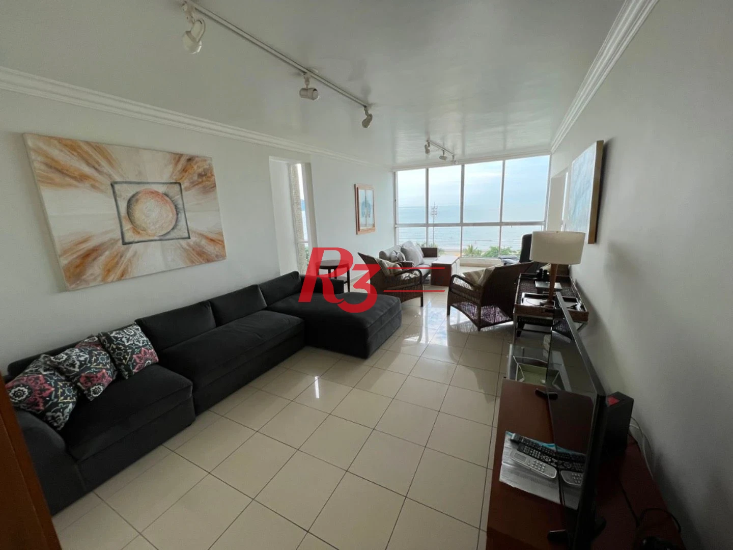 Apartamento com 4 dormitórios para alugar, 240 m² por R$ 9.900,00/mês - Boqueirão - Santos/SP