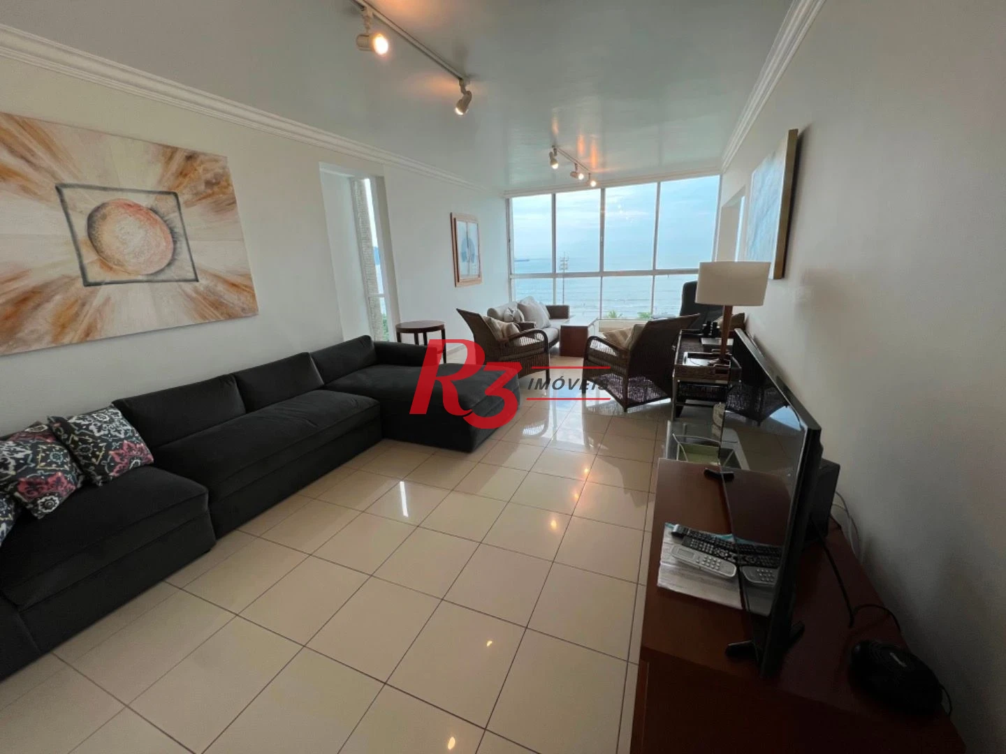 Apartamento com 4 dormitórios para alugar, 240 m² por R$ 9.900,00/mês - Boqueirão - Santos/SP