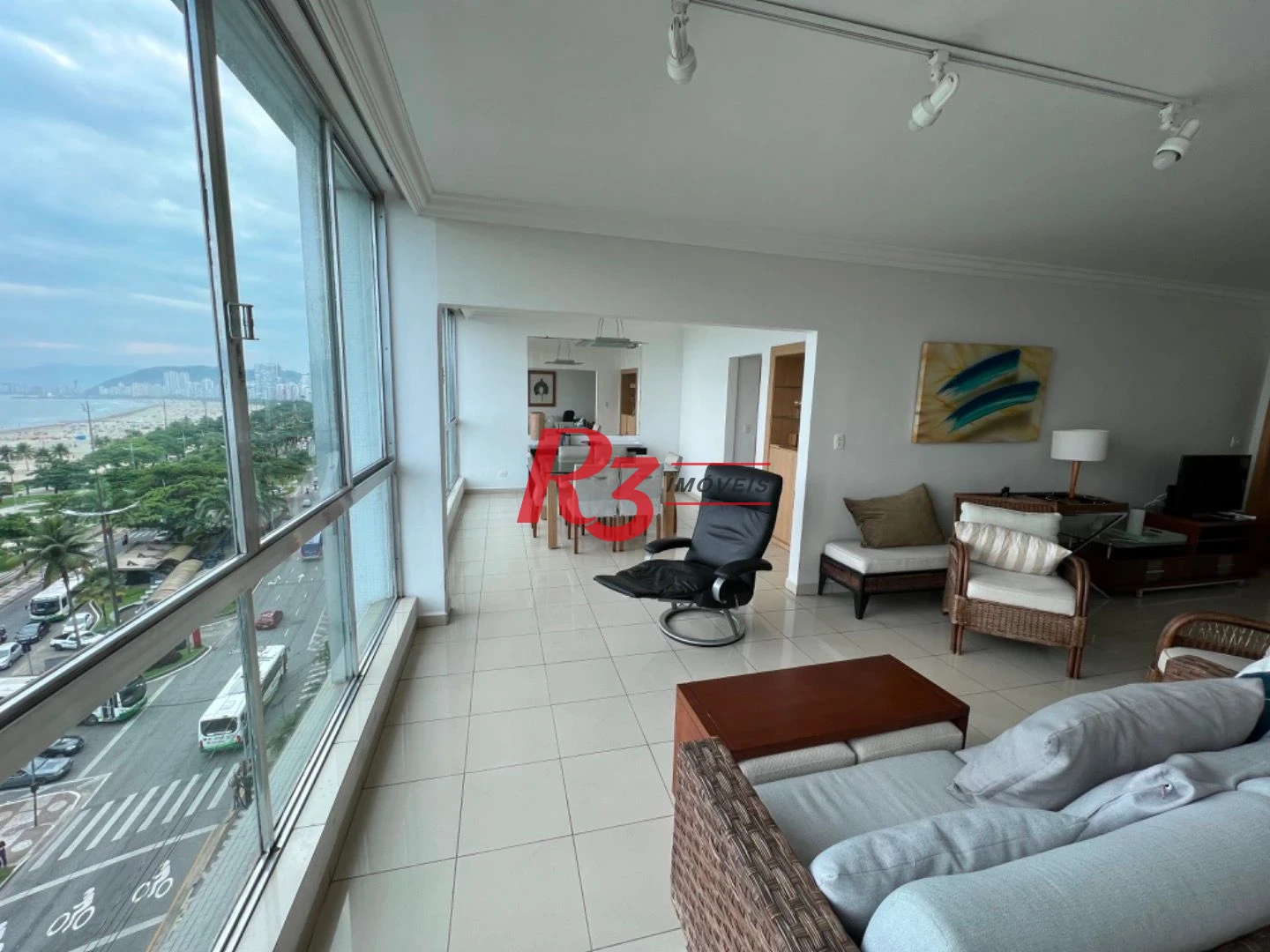 Apartamento com 4 dormitórios para alugar, 240 m² por R$ 9.900,00/mês - Boqueirão - Santos/SP