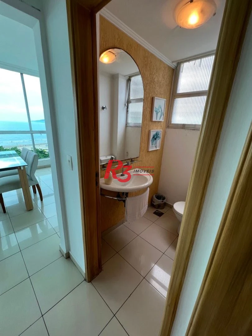 Apartamento com 4 dormitórios para alugar, 240 m² por R$ 9.900,00/mês - Boqueirão - Santos/SP
