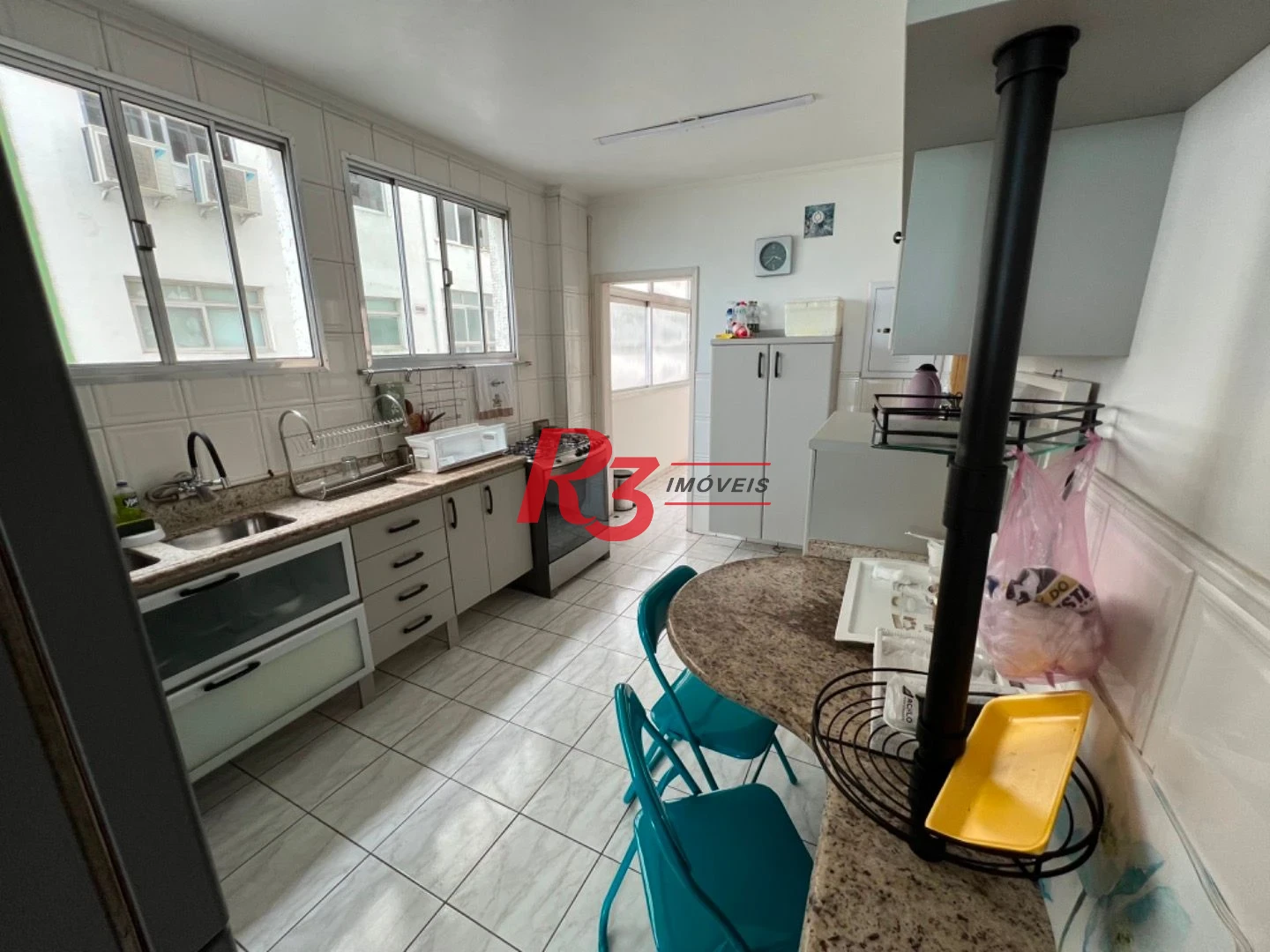 Apartamento com 4 dormitórios para alugar, 240 m² por R$ 9.900,00/mês - Boqueirão - Santos/SP
