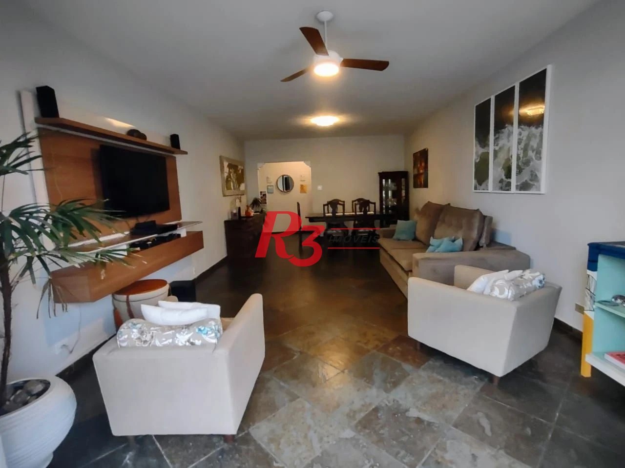 Apartamento à venda, 150 m² por R$ 730.000,00 - Gonzaga - Santos/SP