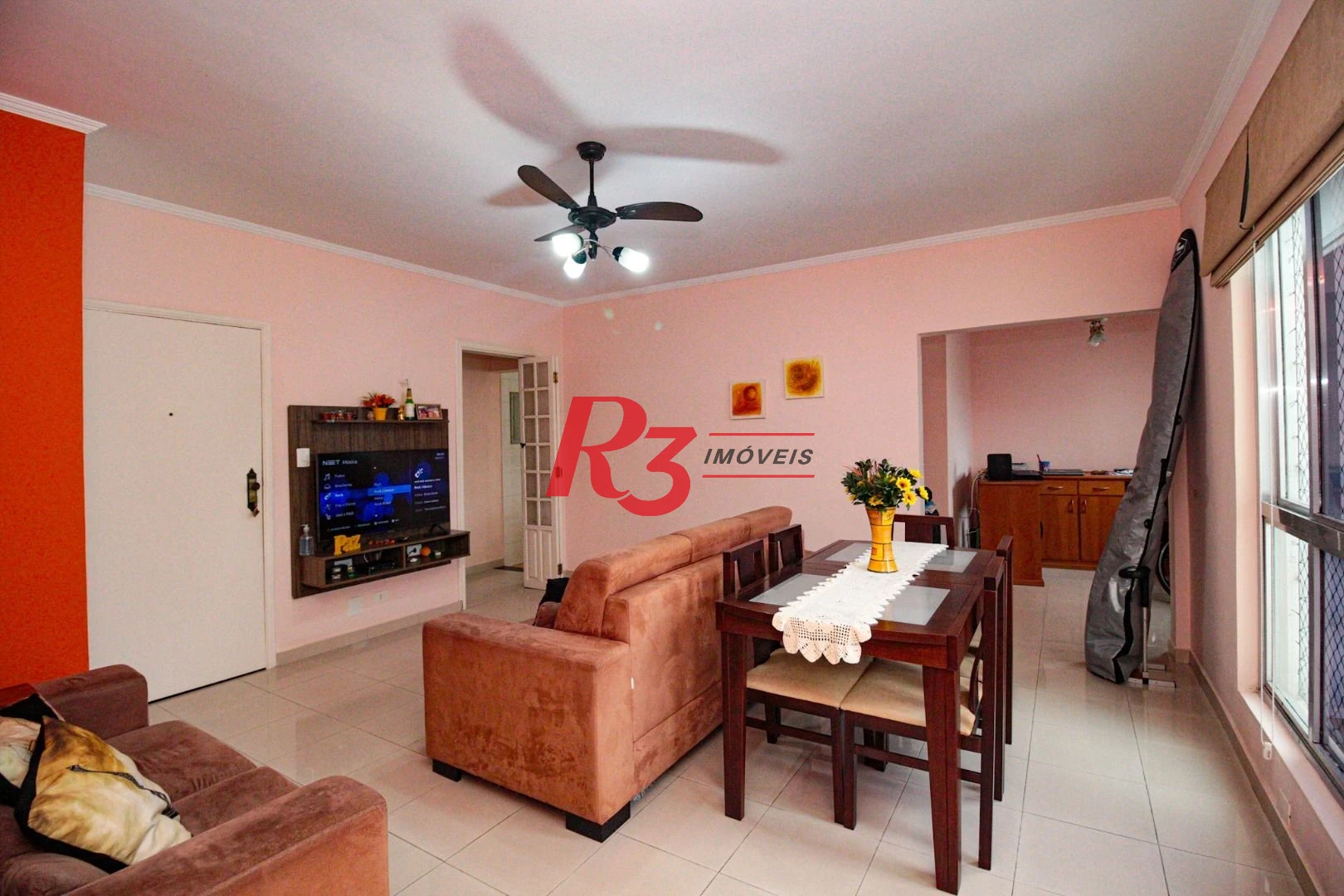 Apartamento com 2 dormitórios à venda, 100 m² por R$ 470.000,00 - José Menino - Santos/SP