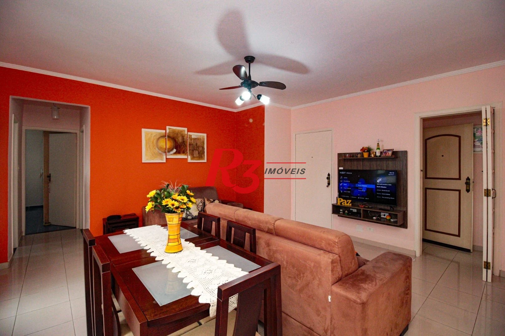 Apartamento com 2 dormitórios à venda, 100 m² por R$ 470.000,00 - José Menino - Santos/SP