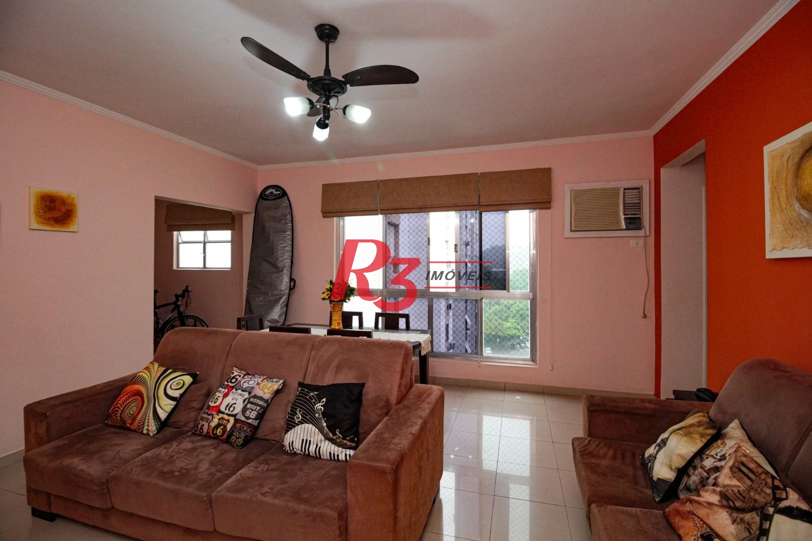 Apartamento com 2 dormitórios à venda, 100 m² por R$ 470.000,00 - José Menino - Santos/SP
