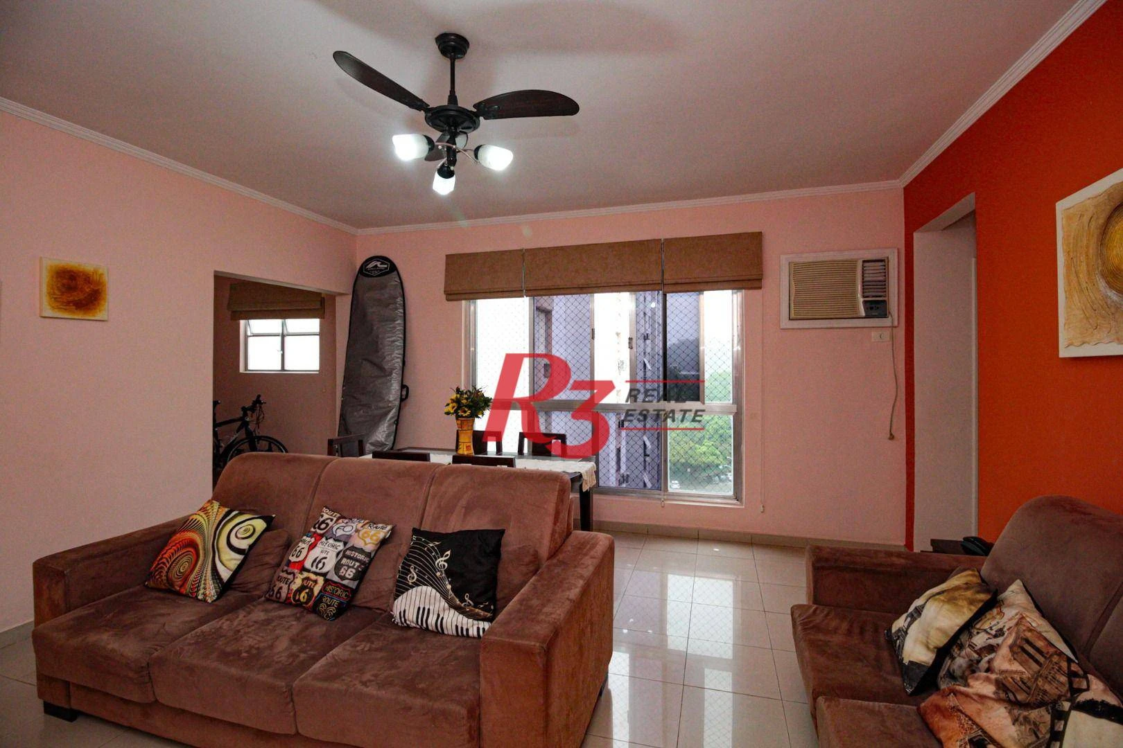 Apartamento com 2 dormitórios à venda, 100 m² por R$ 470.000,00 - José Menino - Santos/SP