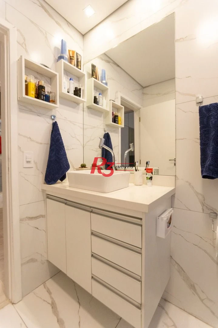 Apartamento à venda, 135 m² por R$ 1.700.000,00 - Embaré - Santos/SP