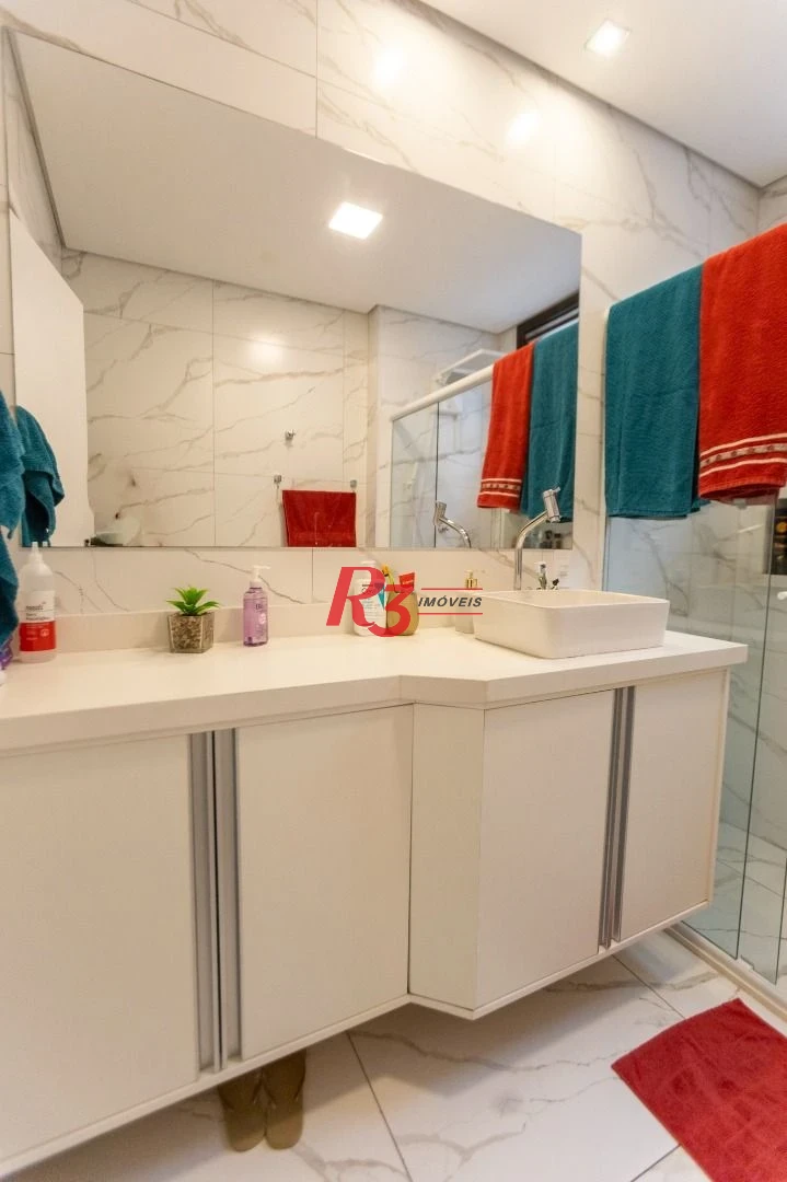 Apartamento à venda, 135 m² por R$ 1.700.000,00 - Embaré - Santos/SP