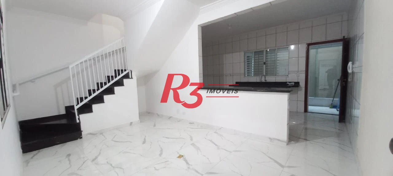 Sobrado à venda, 300 m² por R$ 830.000,00 - Areia Branca - Santos/SP
