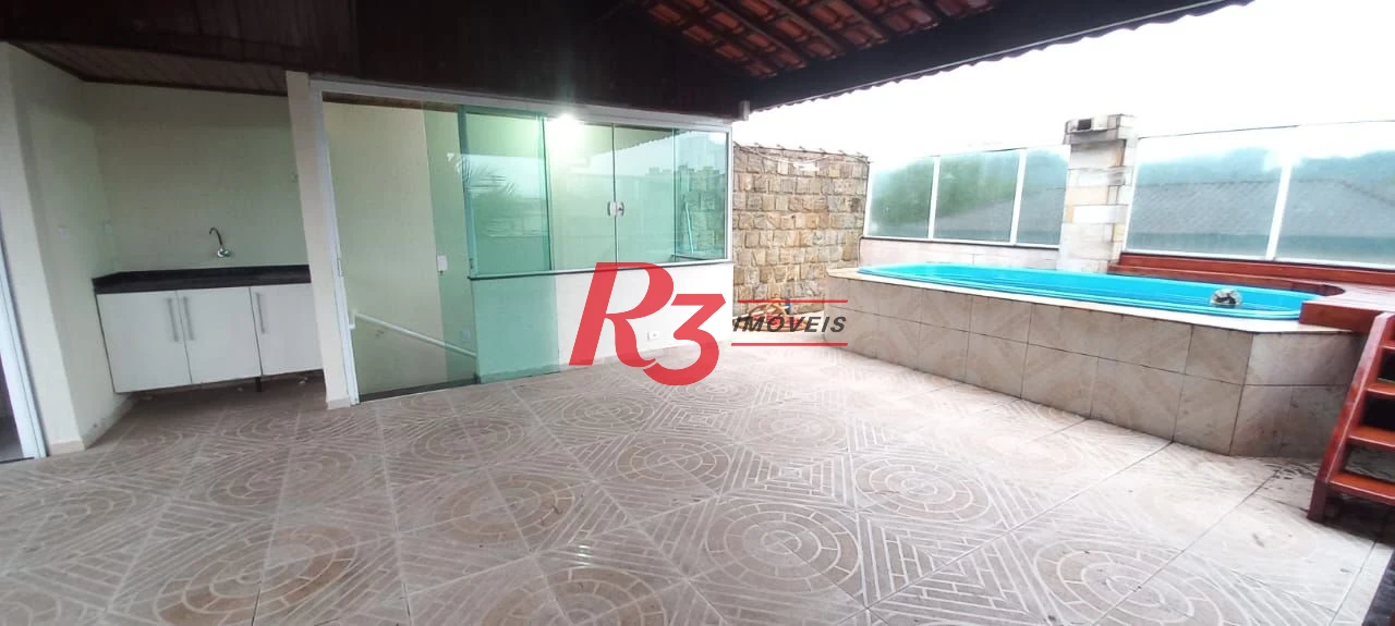 Sobrado à venda, 300 m² por R$ 830.000,00 - Areia Branca - Santos/SP
