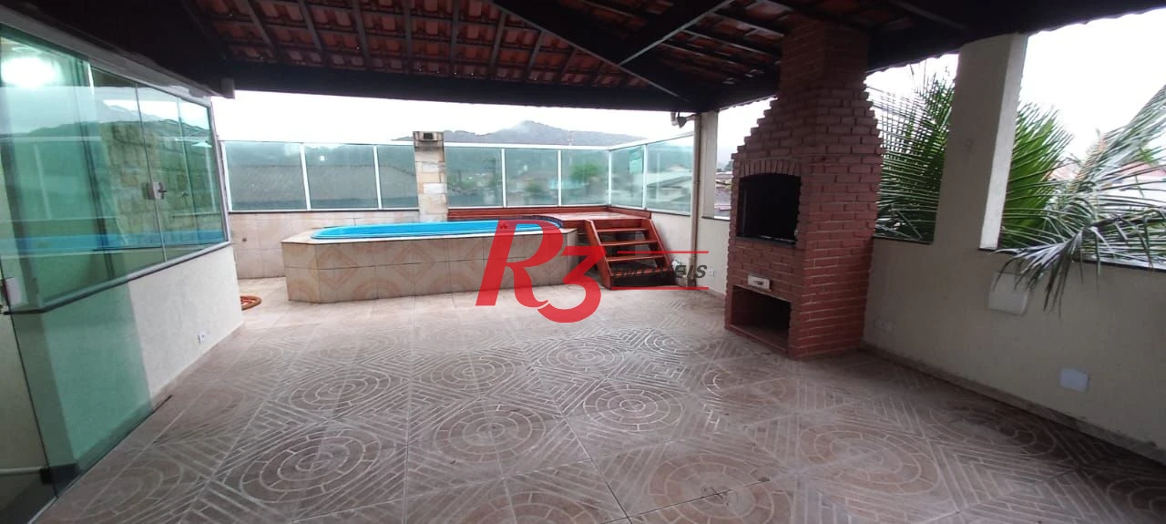 Sobrado à venda, 300 m² por R$ 830.000,00 - Areia Branca - Santos/SP