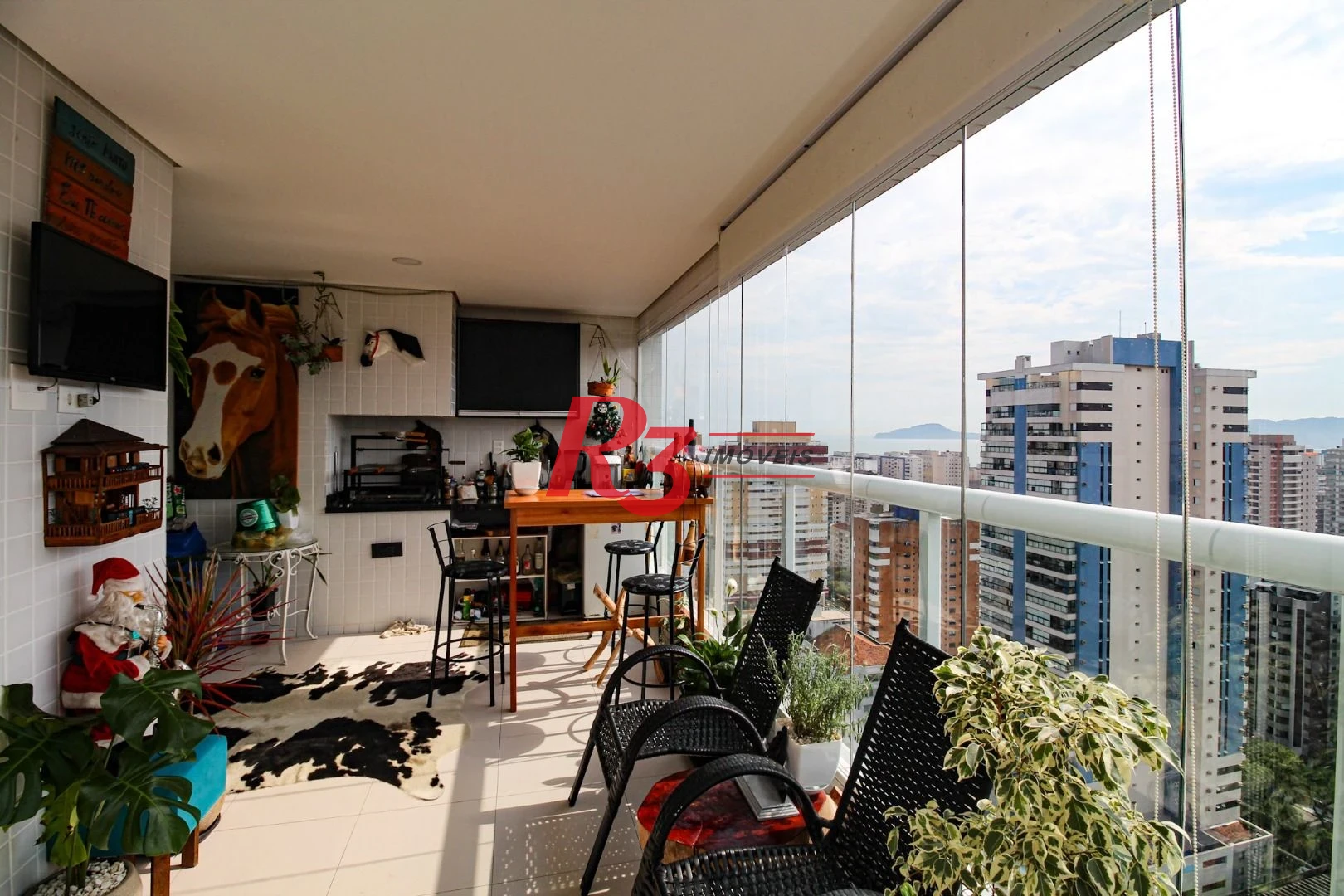 Apartamento à venda, 134 m² por R$ 2.500.000,00 - Gonzaga - Santos/SP