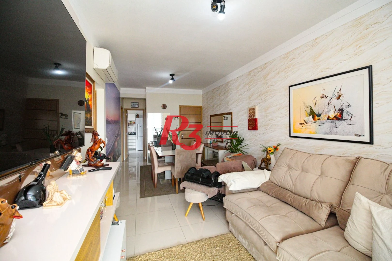 Apartamento à venda, 134 m² por R$ 2.500.000,00 - Gonzaga - Santos/SP