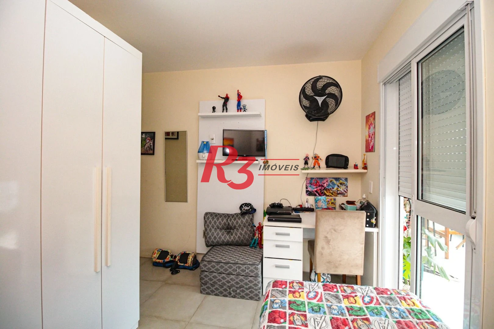 Apartamento à venda, 134 m² por R$ 2.500.000,00 - Gonzaga - Santos/SP