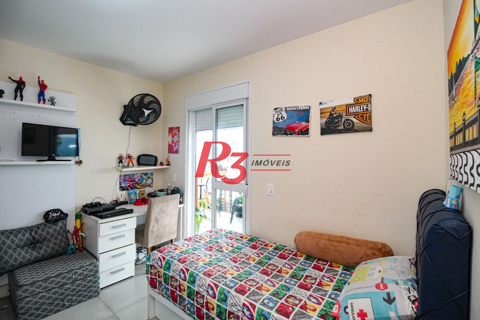 Apartamento à venda, 134 m² por R$ 2.500.000,00 - Gonzaga - Santos/SP