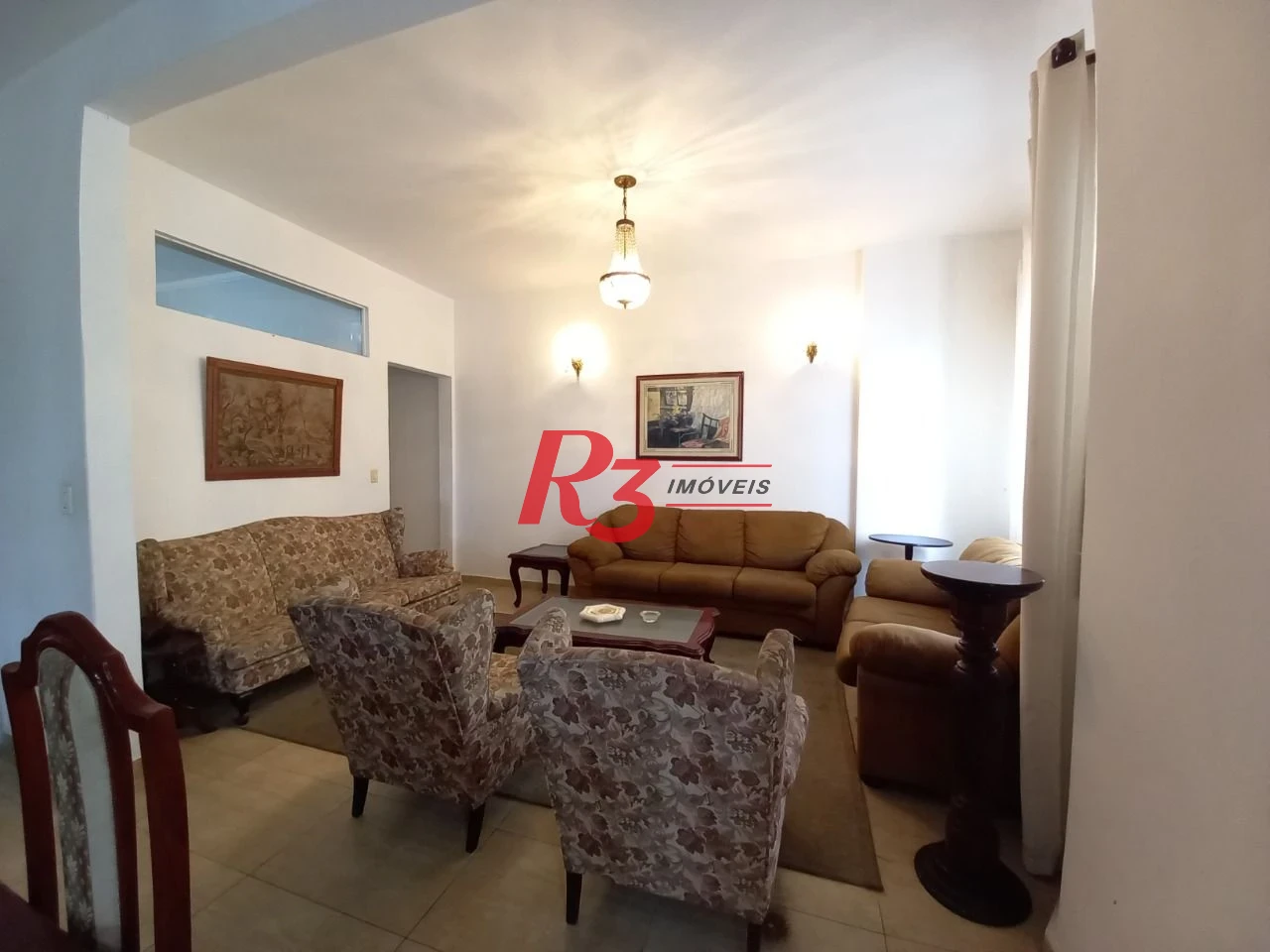 Apartamento com 3 dormitórios à venda, 160 m² por R$ 1.300.000,00 - Aparecida - Santos/SP