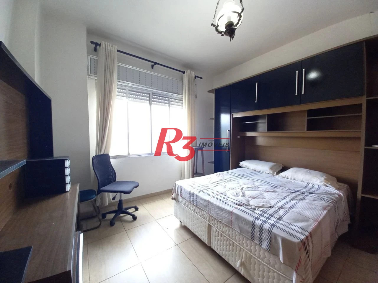 Apartamento com 3 dormitórios à venda, 160 m² por R$ 1.300.000,00 - Aparecida - Santos/SP