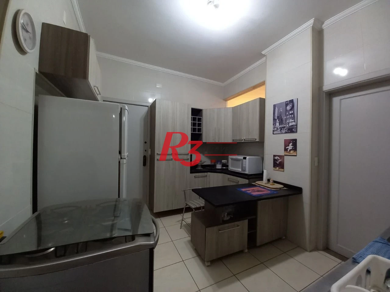 Apartamento com 3 dormitórios à venda, 160 m² por R$ 1.300.000,00 - Aparecida - Santos/SP