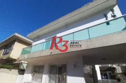 Sobrado à venda, 176 m² por R$ 1.760.000,00 - Ponta da Praia - Santos/SP