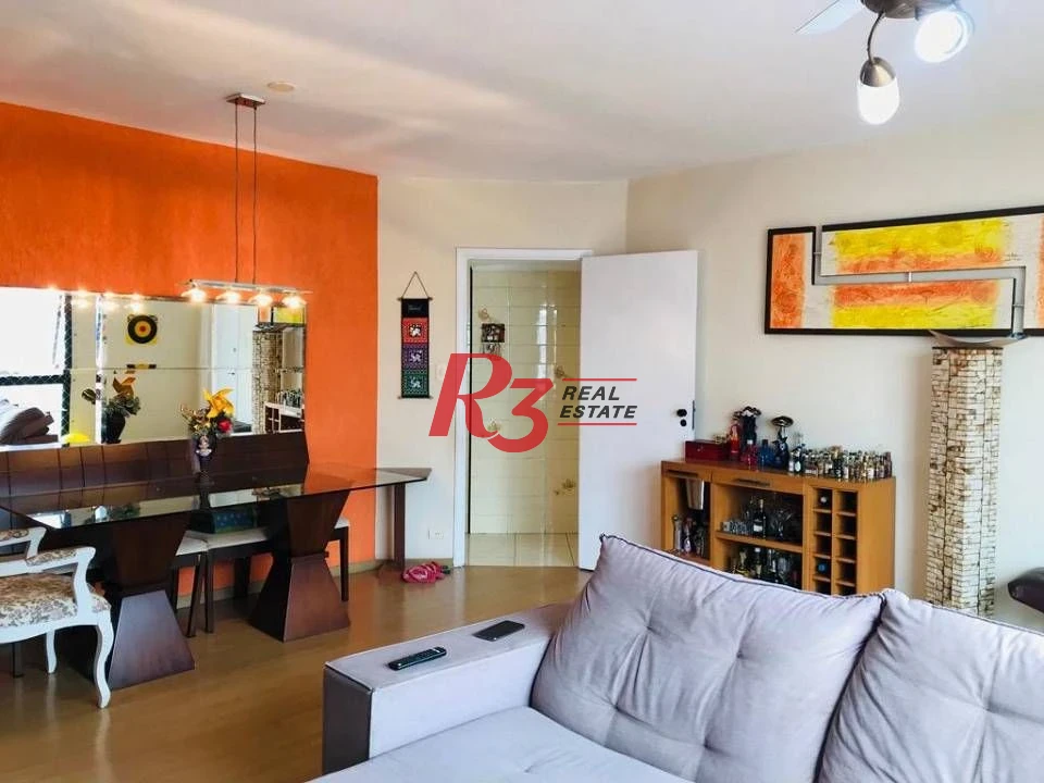 Apartamento à venda, 104 m² por R$ 750.000,00 - Gonzaga - Santos/SP