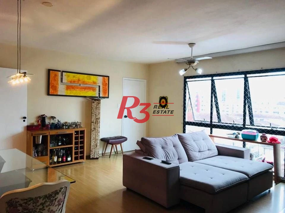 Apartamento à venda, 104 m² por R$ 750.000,00 - Gonzaga - Santos/SP