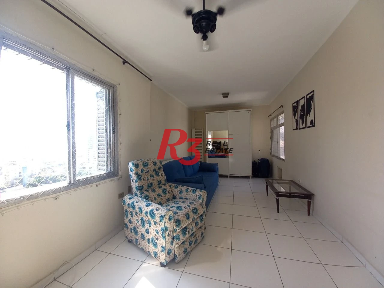 Apartamento com 1 dormitório à venda, 44 m² por R$ 265.000,00 - José Menino - Santos/SP