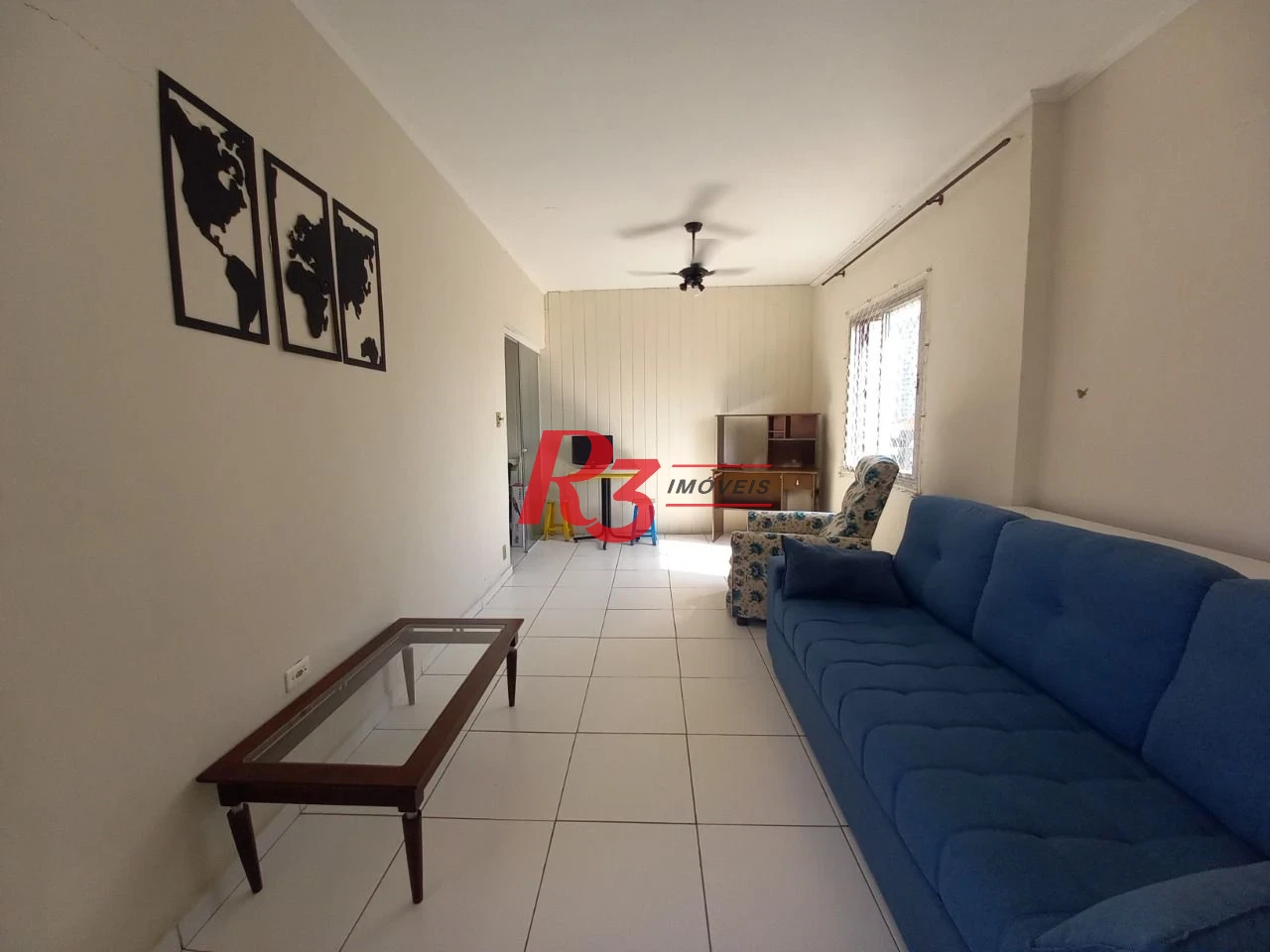 Apartamento com 1 dormitório à venda, 44 m² por R$ 265.000,00 - José Menino - Santos/SP