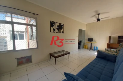 Apartamento com 1 dormitório à venda, 44 m² por R$ 265.000,00 - José Menino - Santos/SP