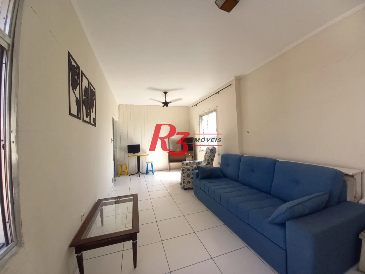Apartamento com 1 dormitório à venda, 44 m² por R$ 265.000,00 - José Menino - Santos/SP
