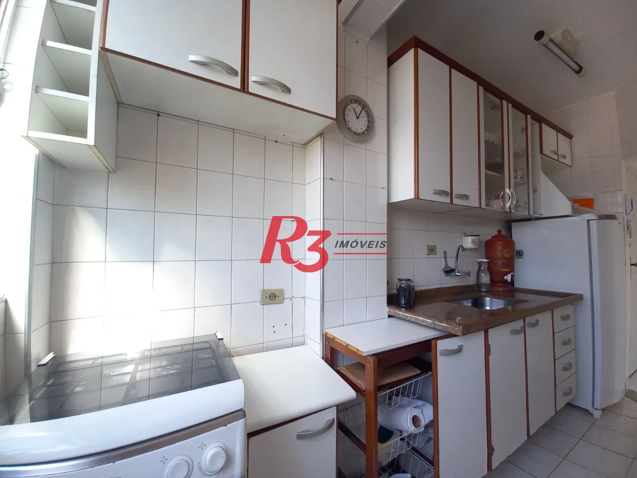 Apartamento com 1 dormitório à venda, 44 m² por R$ 265.000,00 - José Menino - Santos/SP