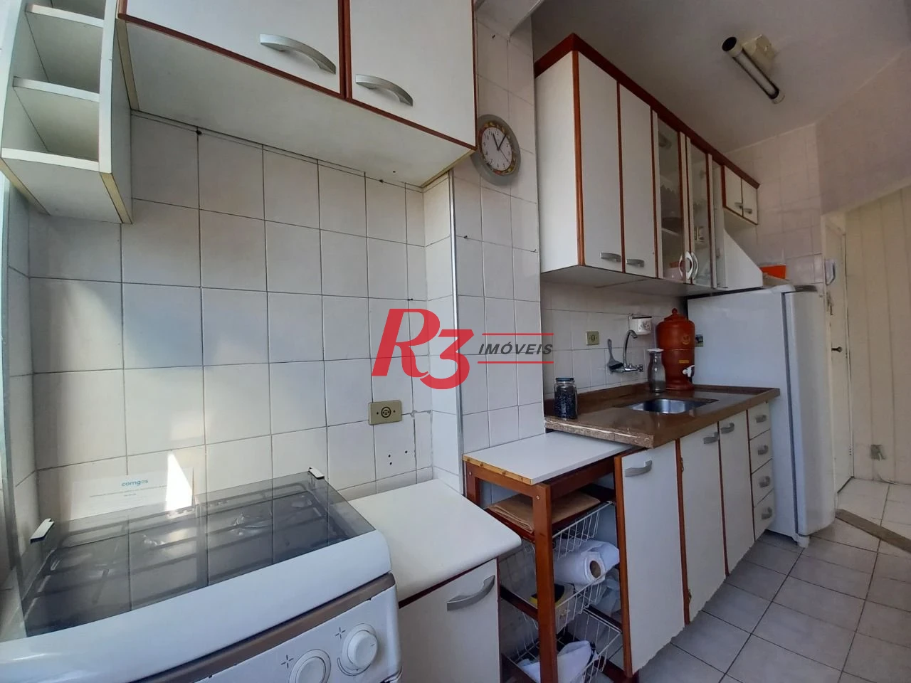 Apartamento com 1 dormitório à venda, 44 m² por R$ 265.000,00 - José Menino - Santos/SP