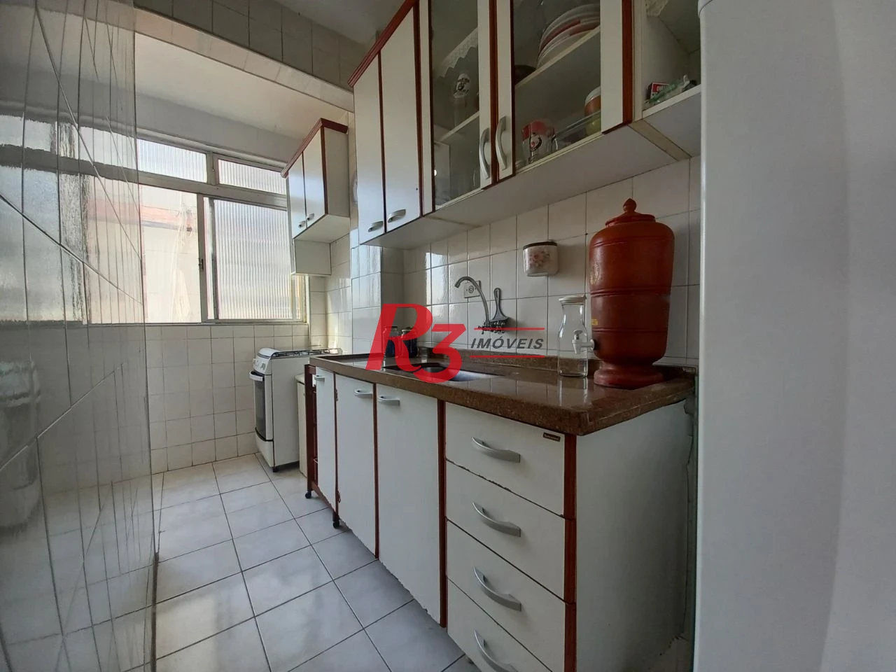 Apartamento com 1 dormitório à venda, 44 m² por R$ 265.000,00 - José Menino - Santos/SP