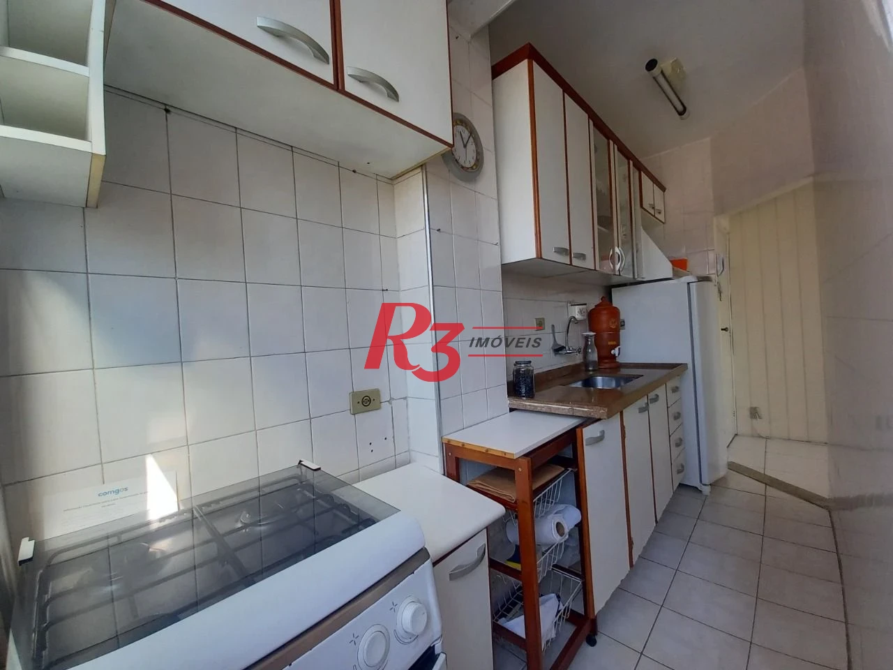 Apartamento com 1 dormitório à venda, 44 m² por R$ 265.000,00 - José Menino - Santos/SP