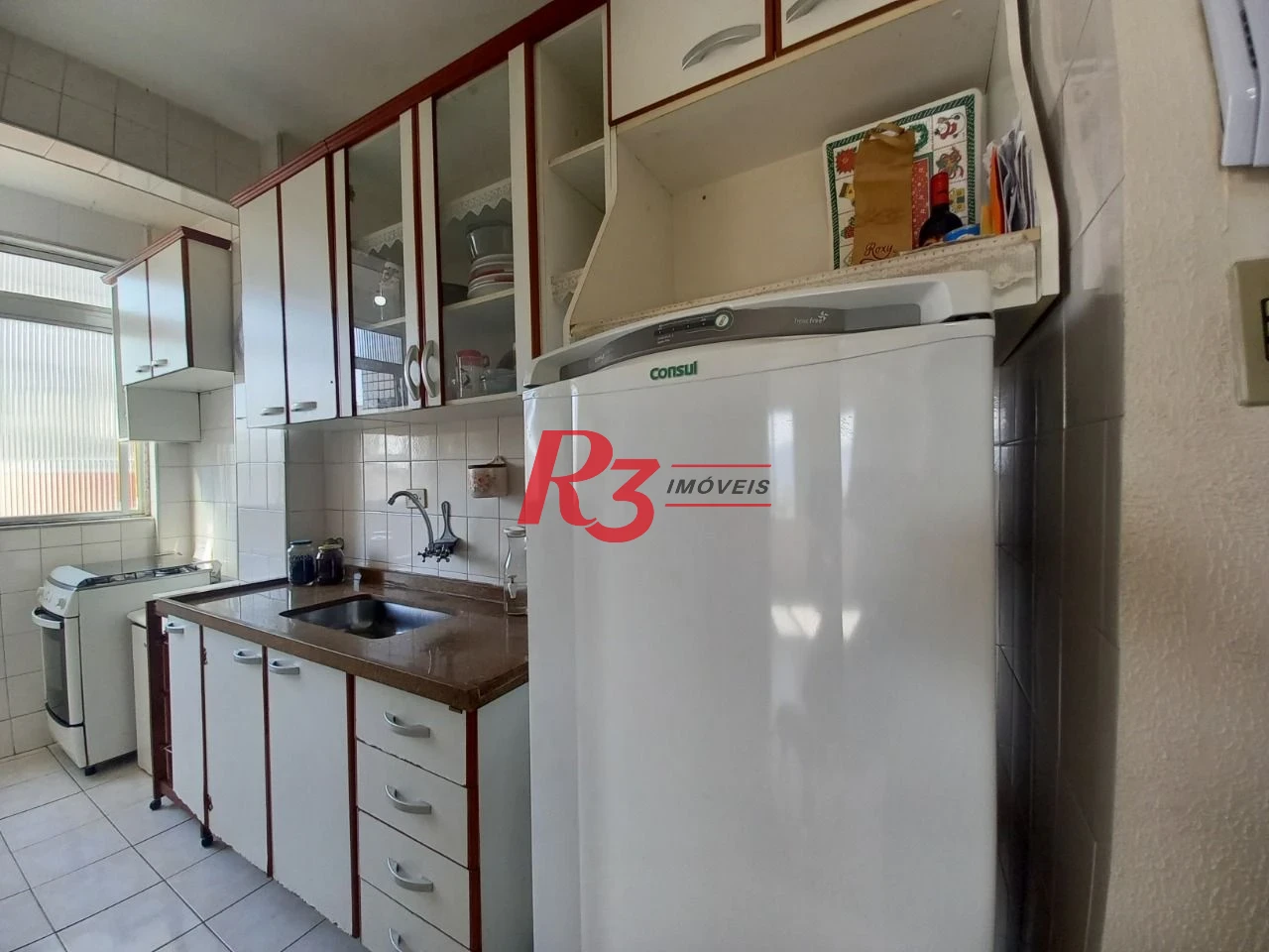 Apartamento com 1 dormitório à venda, 44 m² por R$ 265.000,00 - José Menino - Santos/SP