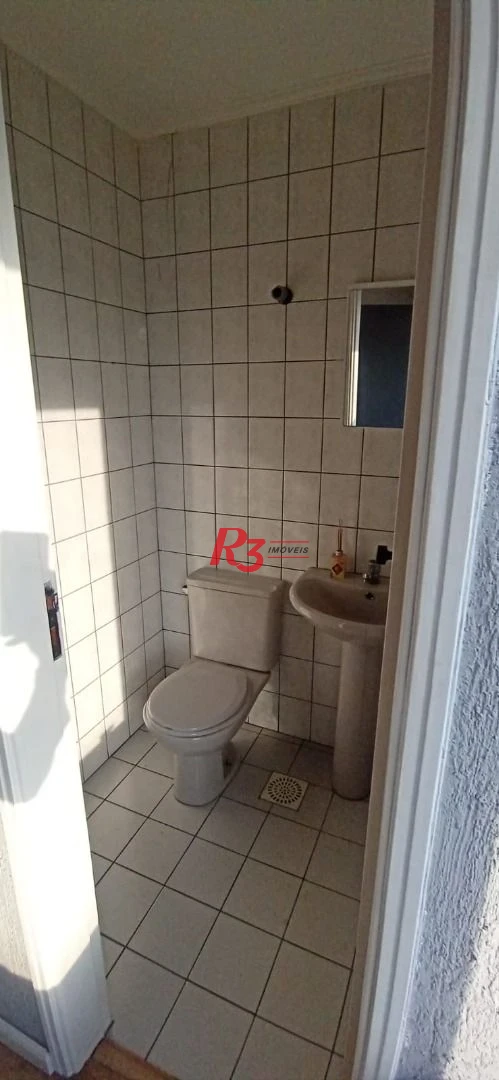 Sala para alugar, 44 m² por R$ 3.000,00/mês - Aparecida - Santos/SP