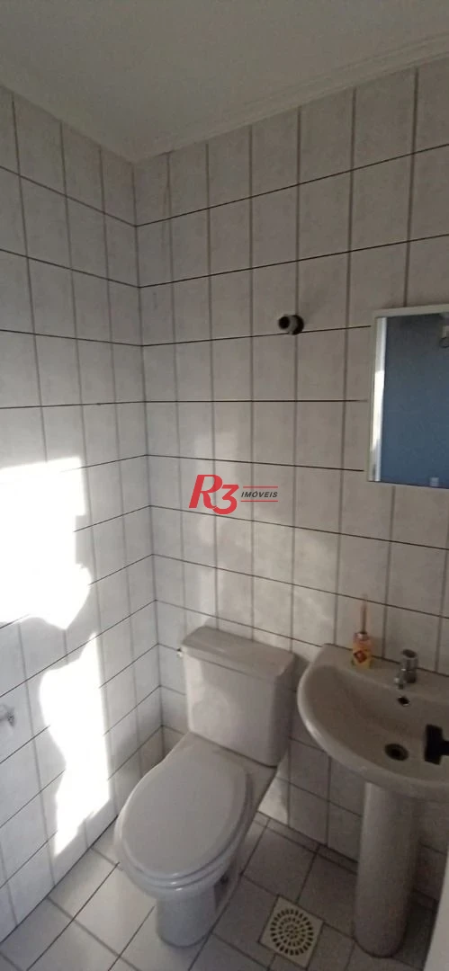 Sala para alugar, 44 m² por R$ 3.000,00/mês - Aparecida - Santos/SP