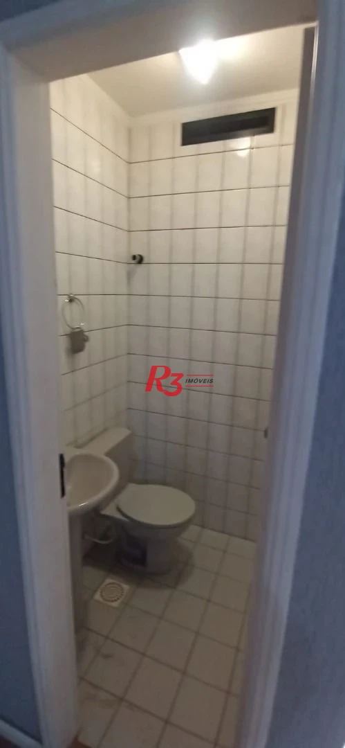 Sala para alugar, 44 m² por R$ 3.000,00/mês - Aparecida - Santos/SP