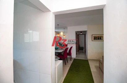 Apartamento com 3 dormitórios à venda, 131 m² por R$ 900.000,00 - Vila Belmiro - Santos/SP