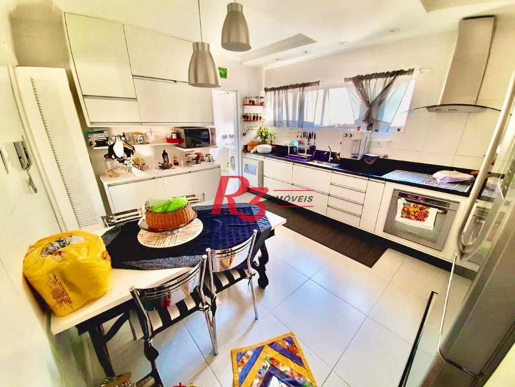 Cobertura com 3 dormitórios à venda, 236 m² por R$ 1.890.000,00 - Ponta da Praia - Santos/SP