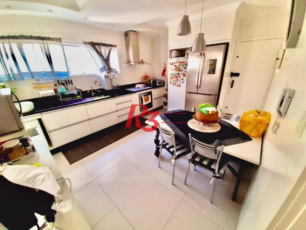 Cobertura com 3 dormitórios à venda, 236 m² por R$ 1.890.000,00 - Ponta da Praia - Santos/SP