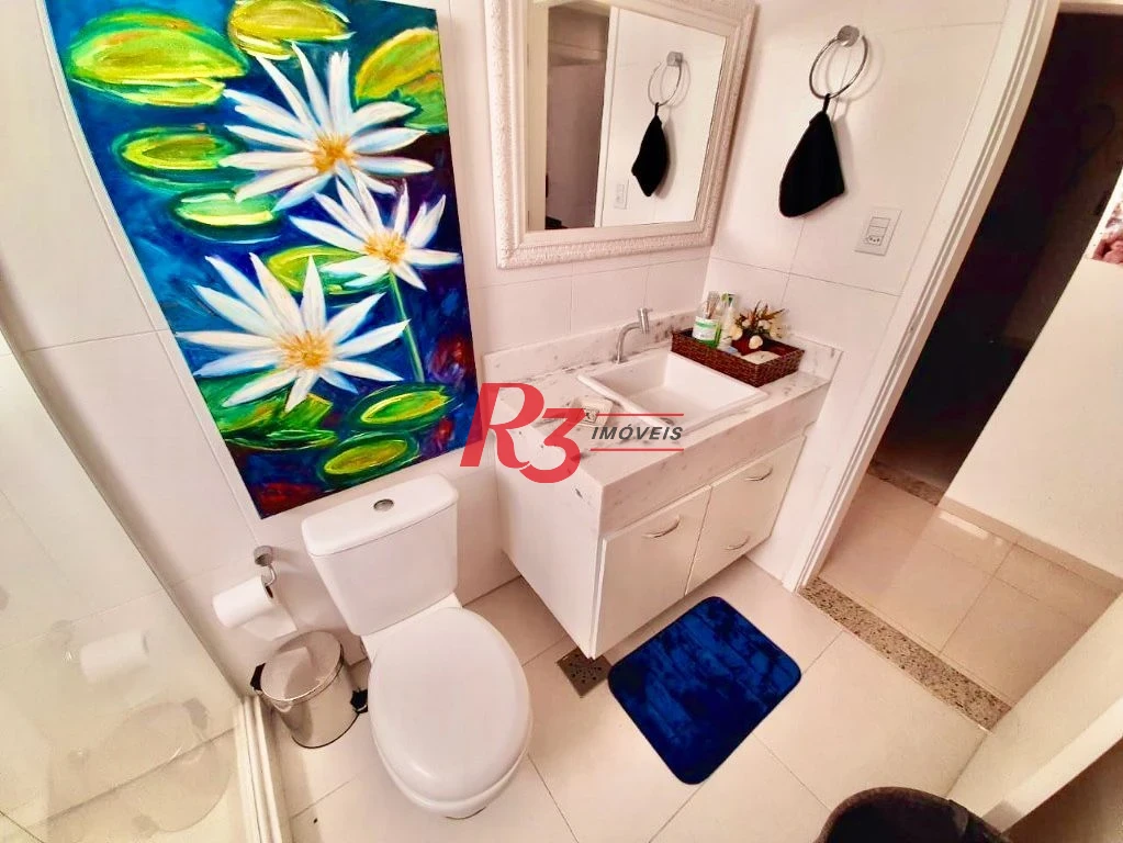 Cobertura com 3 dormitórios à venda, 236 m² por R$ 1.890.000,00 - Ponta da Praia - Santos/SP