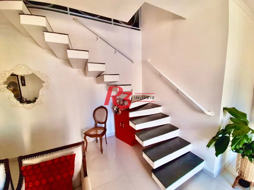 Cobertura com 3 dormitórios à venda, 236 m² por R$ 1.890.000,00 - Ponta da Praia - Santos/SP